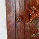 Old bathroom cabinet in solid oak, mid-20th century