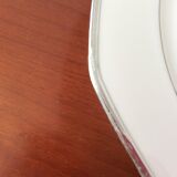 Servant dish on pedestal, octagonal, Limoges porcelain - vintage