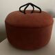 Space Age 1960 box in suede calfskin