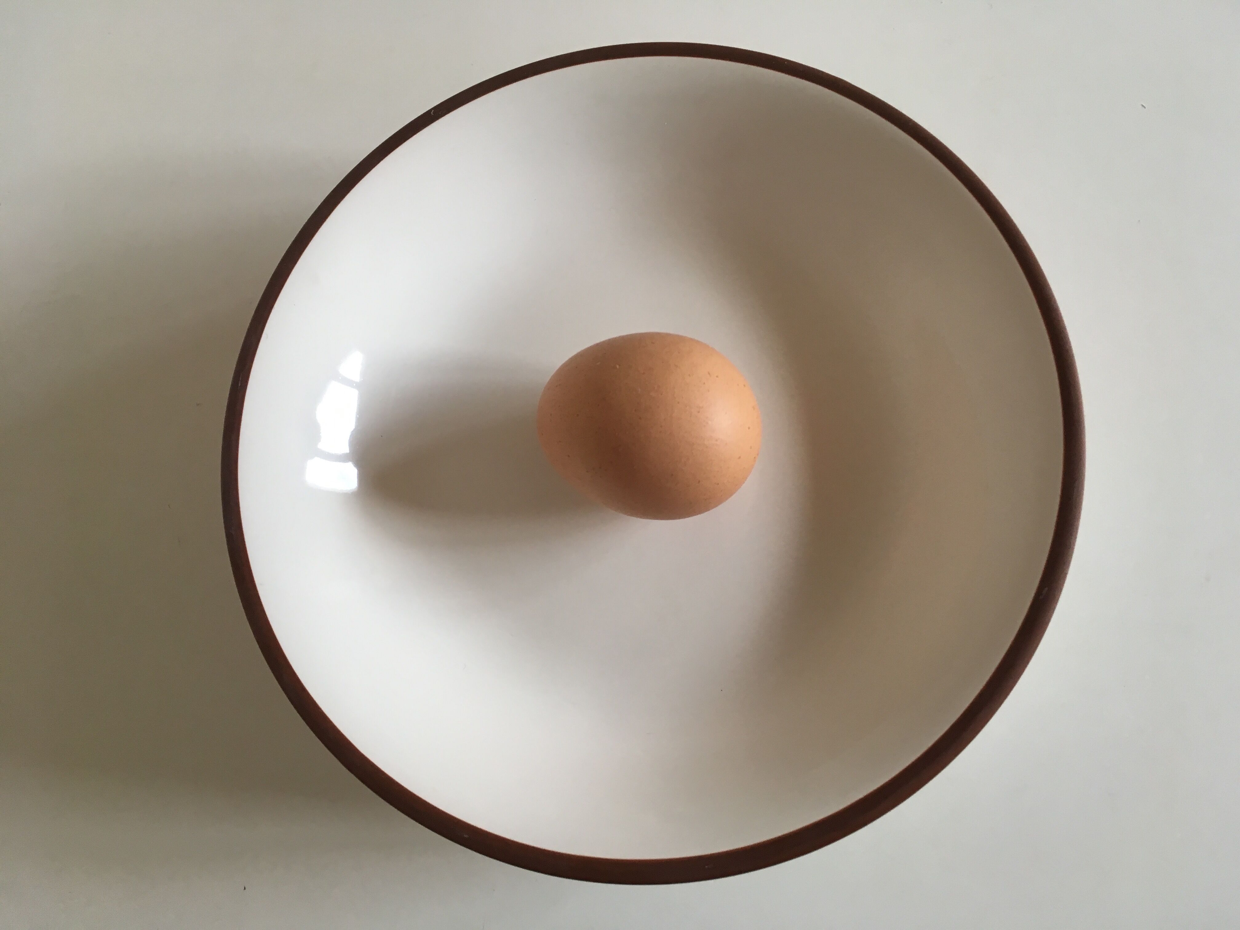 Set 6 plates enamelled earth cap Siena from KMK 1965