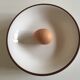 Set 6 plates enamelled earth cap Siena from KMK 1965