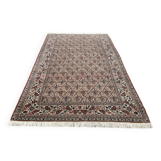Ancient Persian carpet Ghoum pattern Boteh