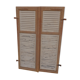 Vintage pair of shutters