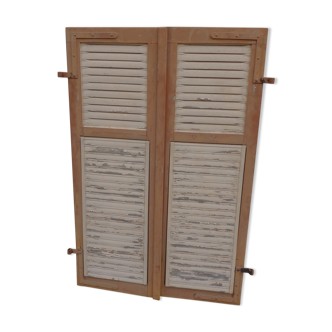 Vintage pair of shutters