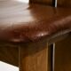 CJ Rosengaarden oak dining set, Set of 7