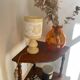 Lampe à poser en albâtre
