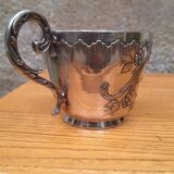 Christofle Gallia silver-plated chocolate cup