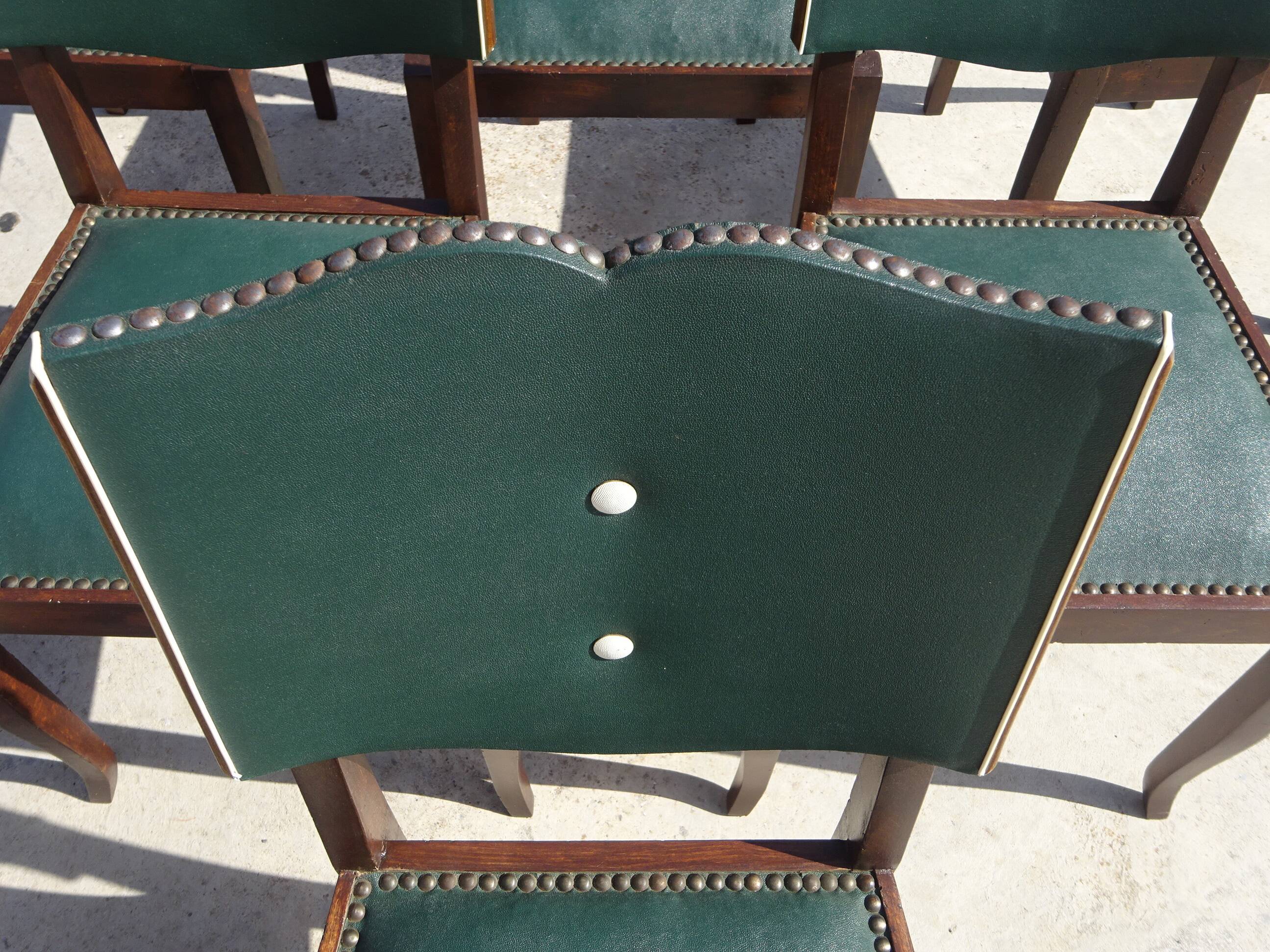 Restored Art Deco chairs, the 6.