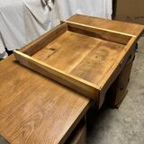 Solid wood desk