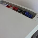 Fold-out game table