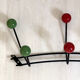Vintage wall coat rack 60's