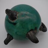 Théière "Citrouille " raku