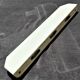 Old shelf of great length / shelf in white Art Deco porcelain