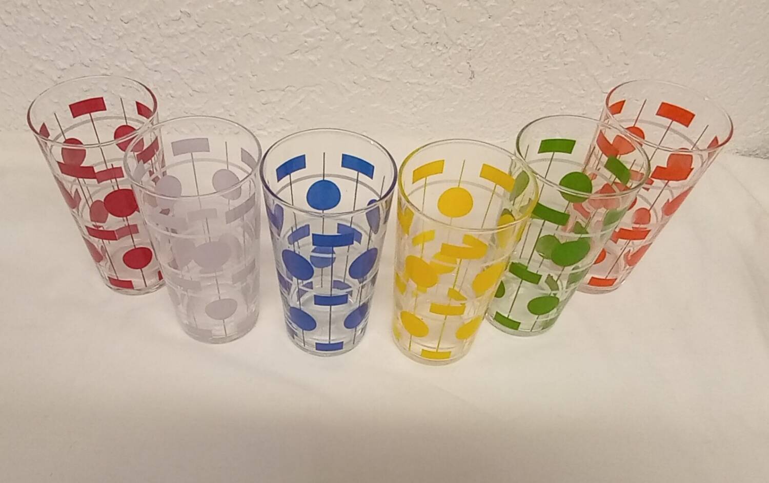 Orangeade glasses