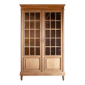 Grande vitrine en chêne