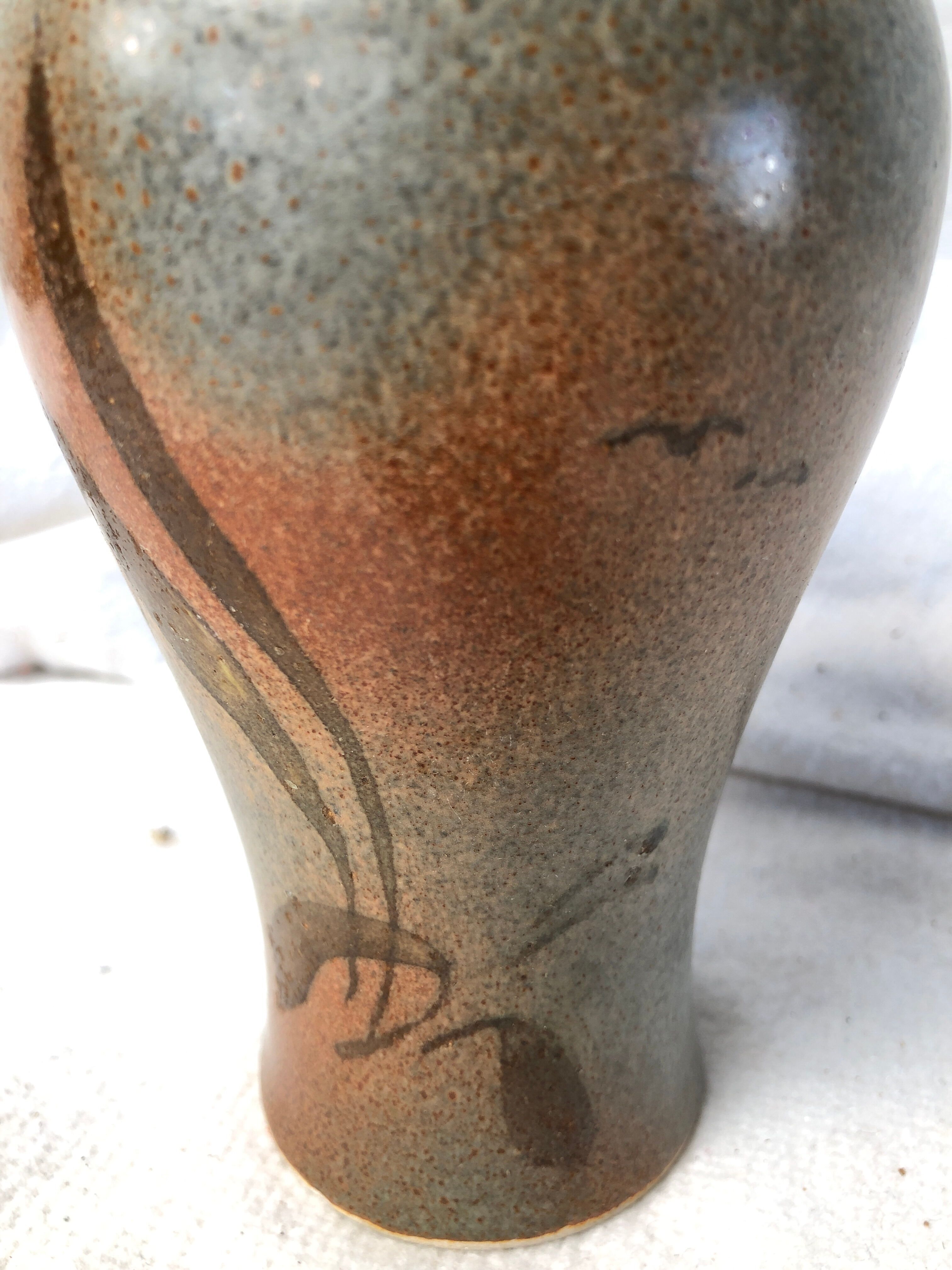 Vintage sandstone vase