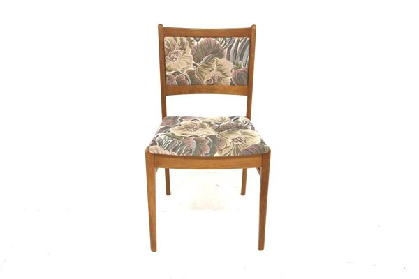 4 chaises scandinaves en chêne, Suède, 1960