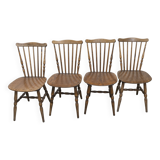 Lot of 4 Baumann chairs, Florida model, 1970, superb condition
