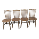 Lot de 4 chaises Baumann modèle Floride 1970 superbe état