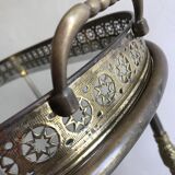 Vintage brass trolley