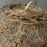 60s rope hanging lamp