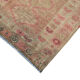 Handmade Vintage Oriental Beige Runner Carpet 77 cm x 331 cm