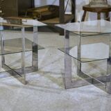 Pair of 1950s design coffee tables
