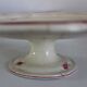 Gien "Pink Landscape" original service: 2 cake plates + 8 dessert plates