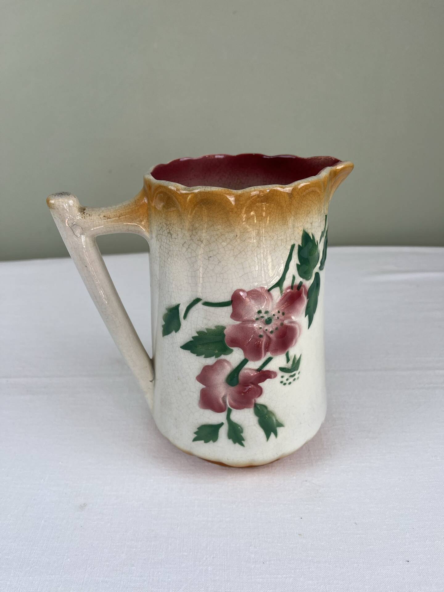 Old slipware jug