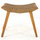 Footstool in the style of Audoux Minet | mid century modern vintage design