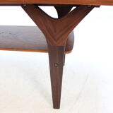 Table basse en teck danois, années 1960