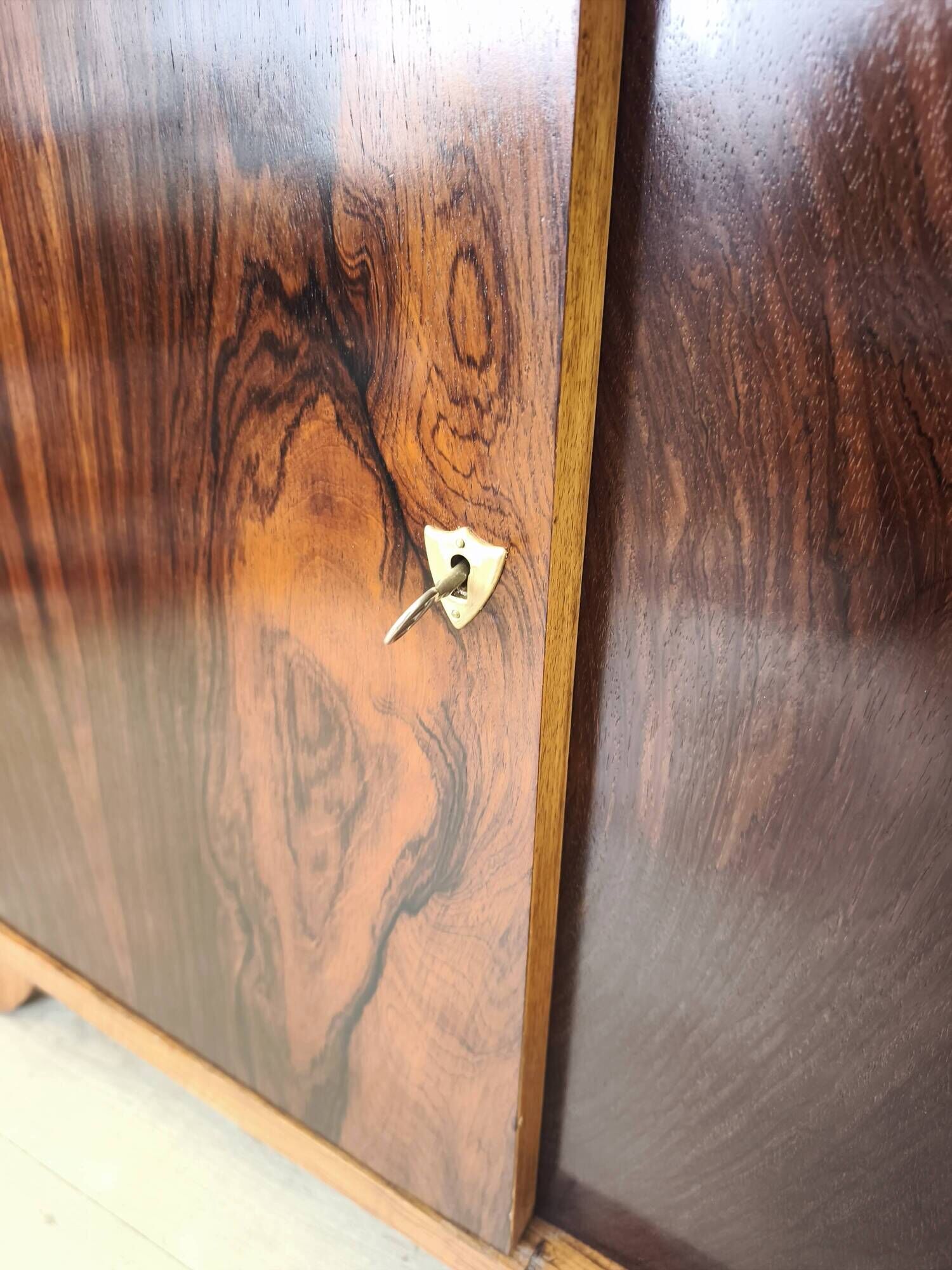 Art Deco high sideboard/commode, 1920s, rosewood