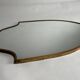 Mid-Century Modern Brass Wall Mirror by Gio Ponti, 1950