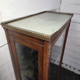 Antique library in Louis XV style made of mahogany.