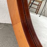 Oval cherry mirror