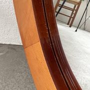 Oval cherry mirror