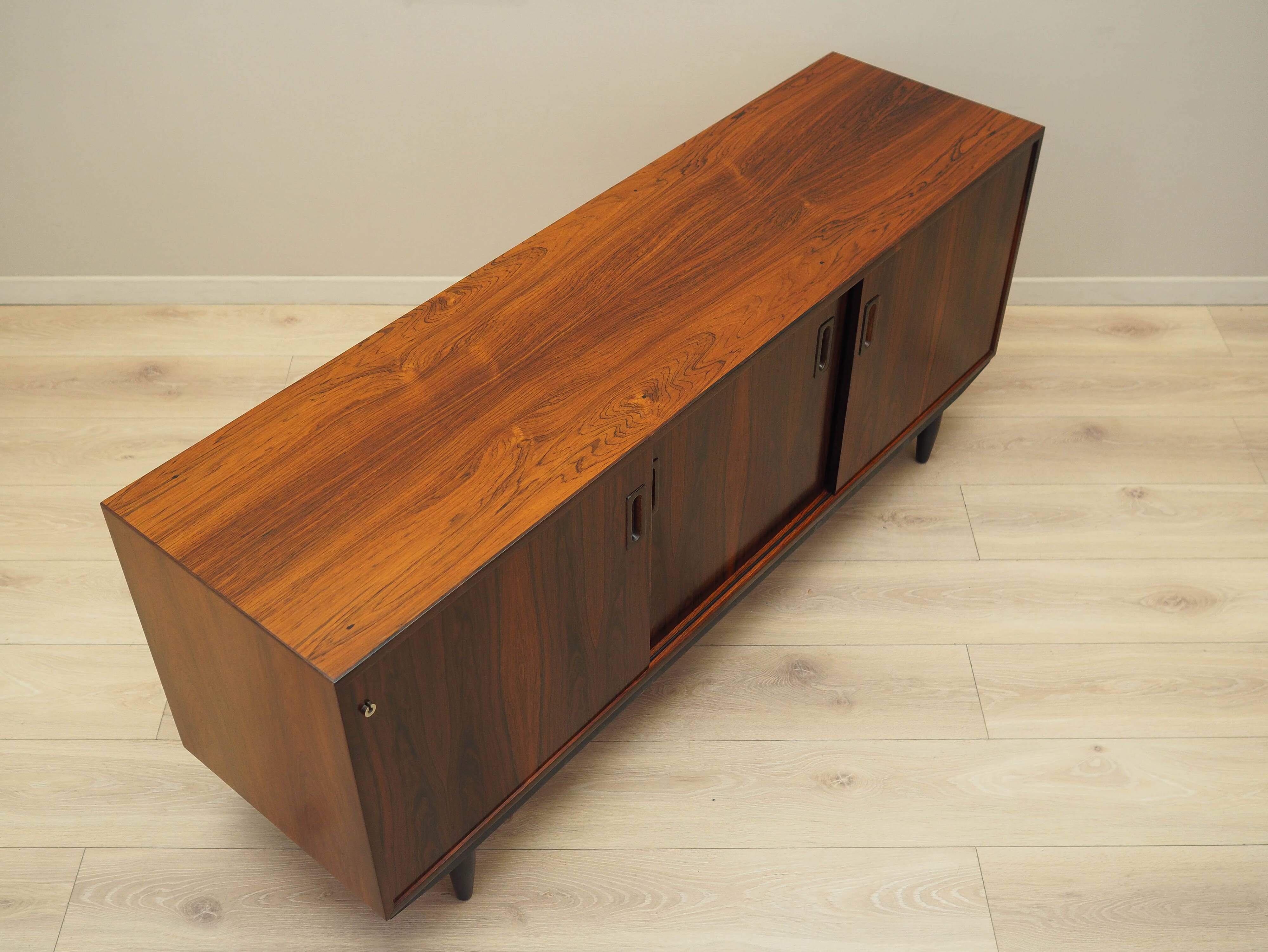 Rosewood dresser, Danish design, 1970s, production: Denmark