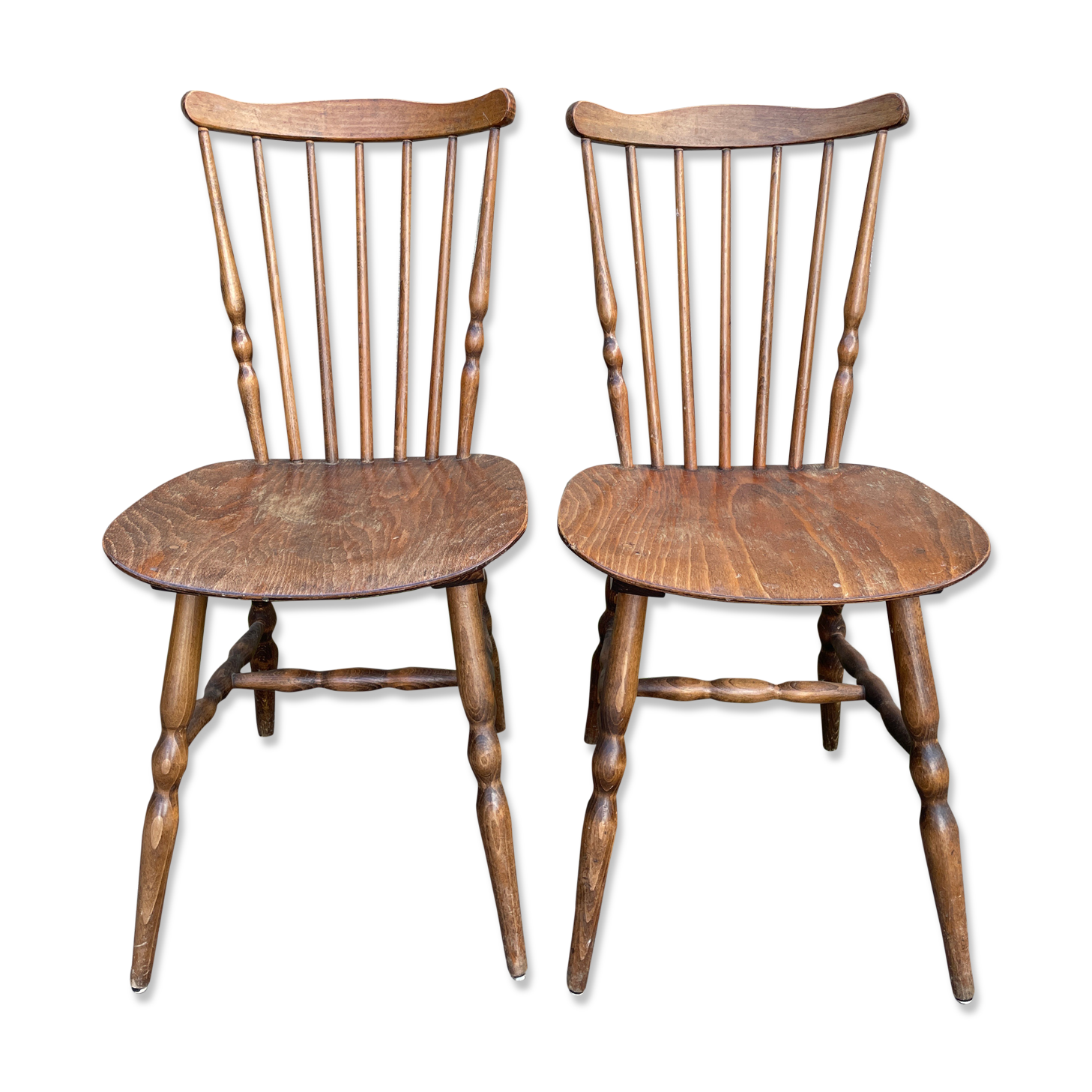 Pair of Baumann Tacoma bistro chairs