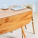 Ercol foldable table in light elm