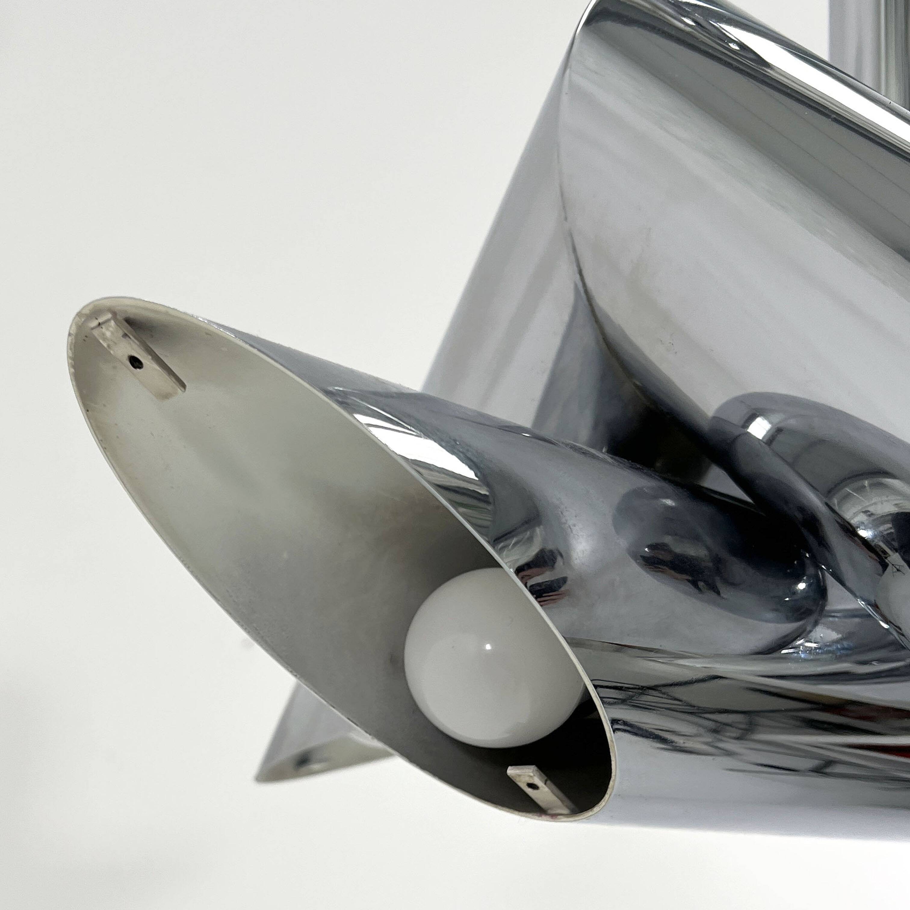 Suspension Chromée de Oscar Torlasco pour Stilkronen, 1960