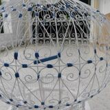 Decorative filigree birdcage Mediterranean charm
