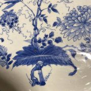 Grand plat en porcelaine Compagnie des Indes XVIIIème