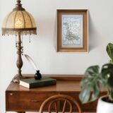 Printed in 1889, Meurthe-et-Moselle, old map.