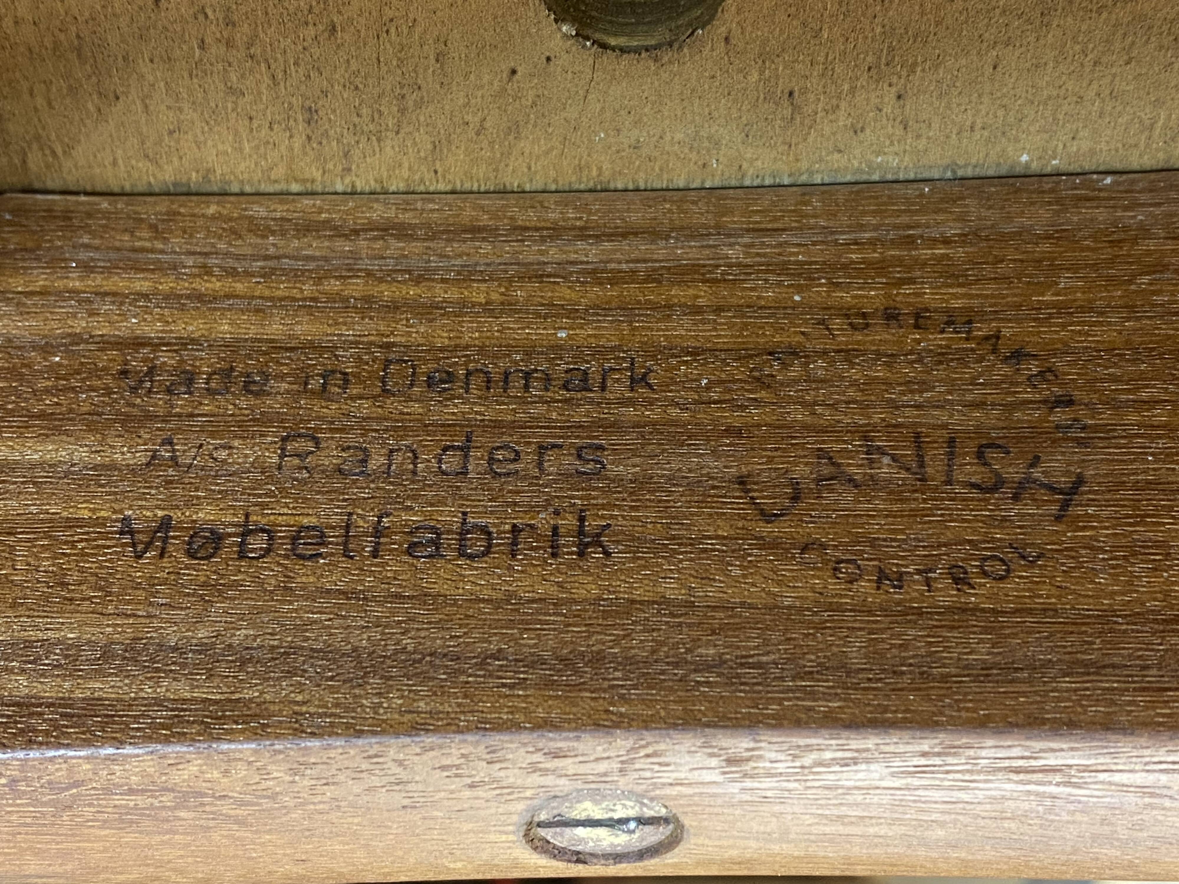 6 Danish chairs by Harry Ostergaard