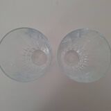 Verres à eau ou apéritif en cristal