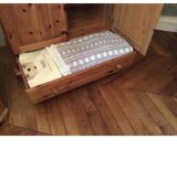 Scandinavian style pine cabinet
