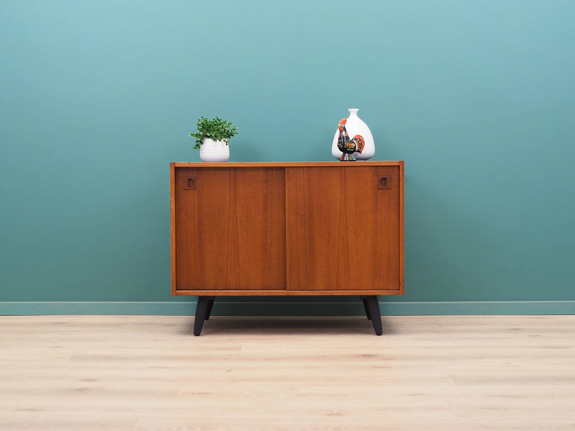 Teak cabinet, Danish design, 1970s, production: Denmark
