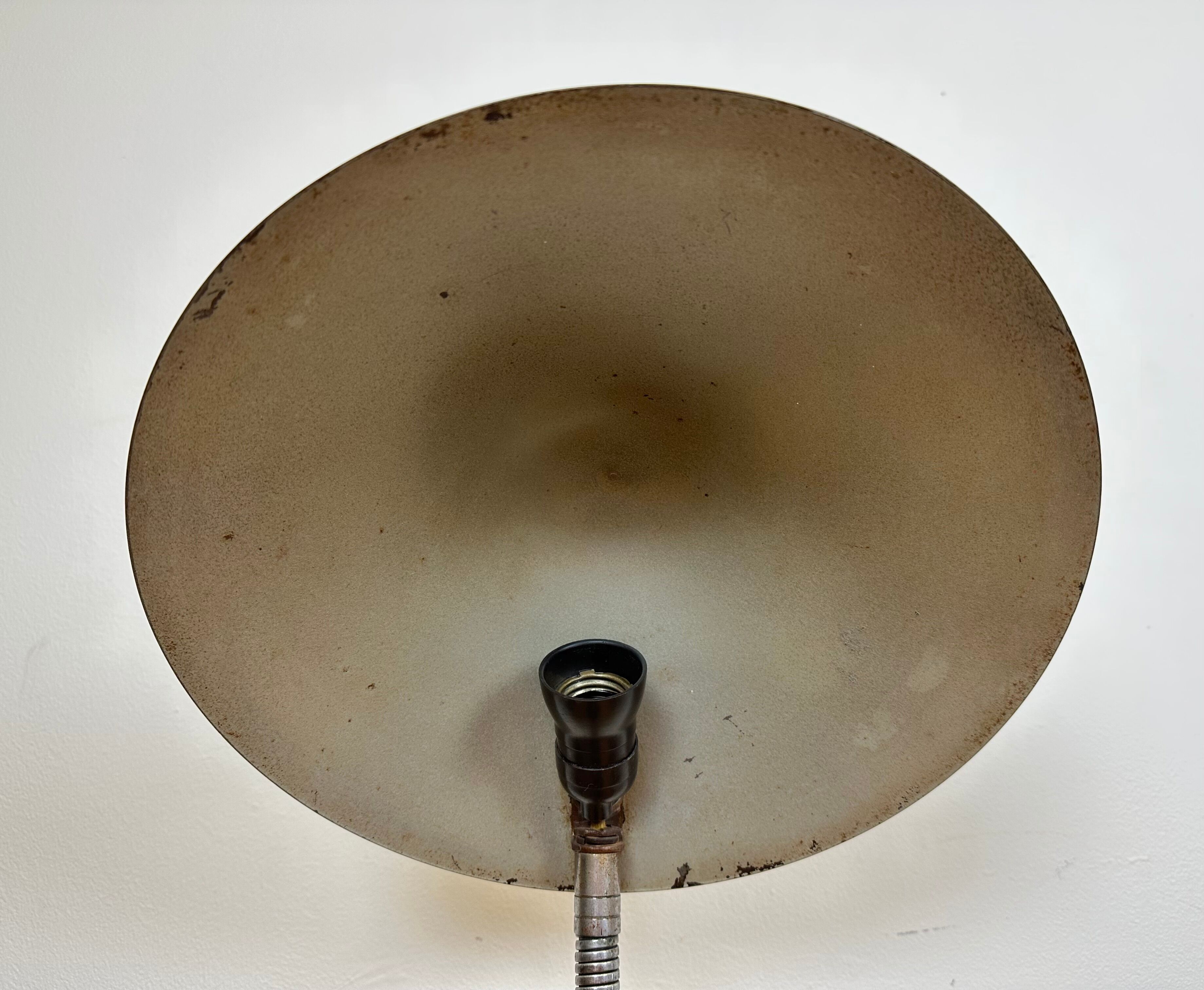 Black Industrial Gooseneck Table Lamp from Instala, 1960s