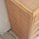 Commode en rotin années 70 vintage