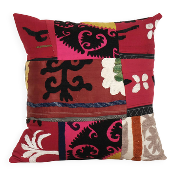 Vintage embroidered cushion cover 43x46 cm
